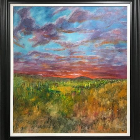 Across Rannoch Moor oil on canvas