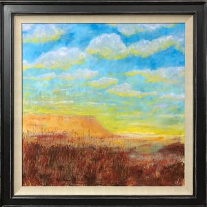 Highland Sunset oil on canvas