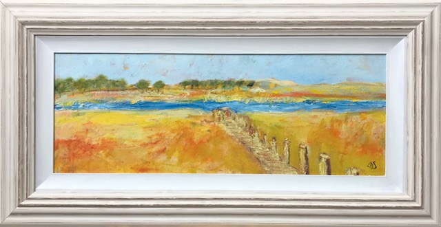 The Old Pier oil on canvas